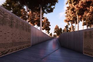 Ścieżka w koronach drzew w Zwierzyńcu według Autograf Studio