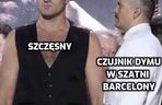 Wojciech Szczęsny w Barcelonie MEMY