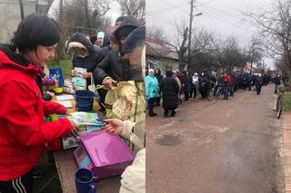 Ukraińcy ratują swoje pupile. Stoją w kolejkach po karmę z Fundacji Ada [GALERIA]