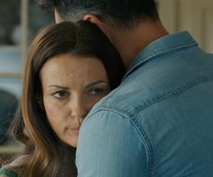 Barwy szczęścia, odcinek 3200: Kasia (Katarzyna Glinka), Mariusz (Rafał Cieszyński) 