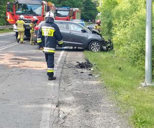 Starachowice. Wypadek ulica Ostrowiecka 