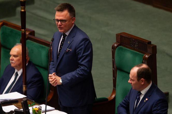 Szymon Hołownia na ostatnim posiedzeniu jako marszałek