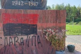 Skandal na Podkarpaciu. Zdewastowano pomnik ofiar Rzezi Wołyńskiej