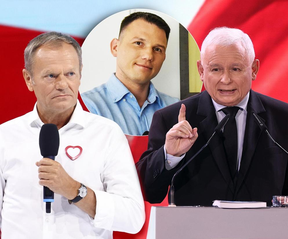 Tusk, Kaczyński i Mentzen