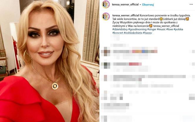 Teresa Werner - ale piękna! Aż trudno uwierzyć