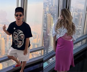 Kuba Wojewódzki z żoną (?) w Dubaju. Zdradziły ich te zdjęcia. Czy to podróż poślubna?