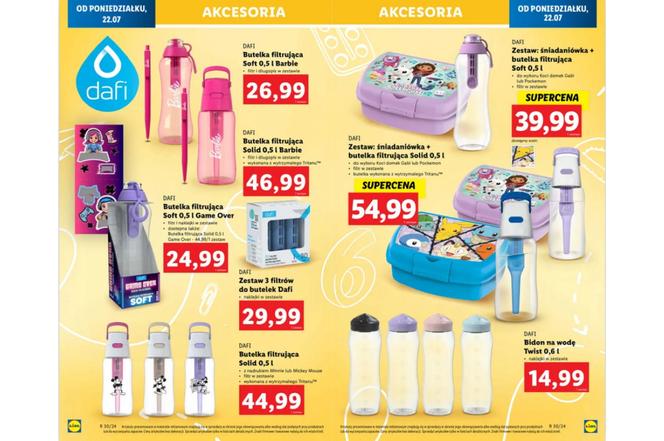 Wyprawka szkolna - gazetka Lidl