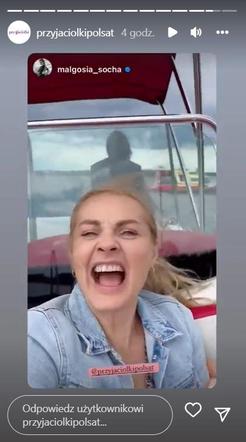 Przyjaciółki na planie. Anka (Magdalena Stużyńska)