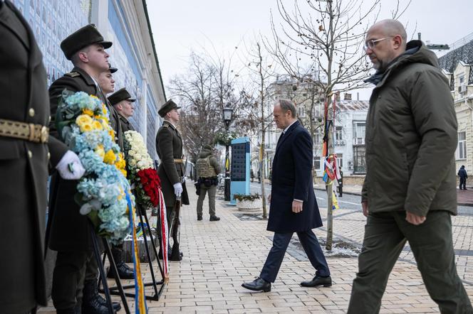 Premier Donald Tusk z wizytą w Kijowie