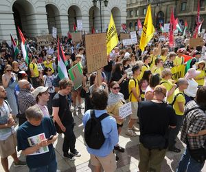 Marsz dla Palestyny przeszedł w niedzielę, 17 sierpnia ulicami Warszawy