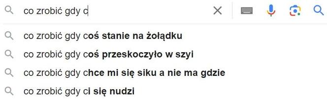 Google kończy 25 lat! Zobaczcie najzabawniejsze podpowiedzi wyszukiwarki. Polski Google to niezły wariat