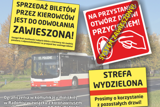 KORONAWIRUS: Pasażerowie nie wejdą do autobusów przednimi drzwiami
