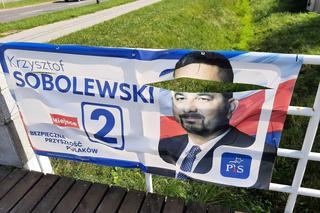 Zniszczone plakaty wyborcze w Rzeszowie