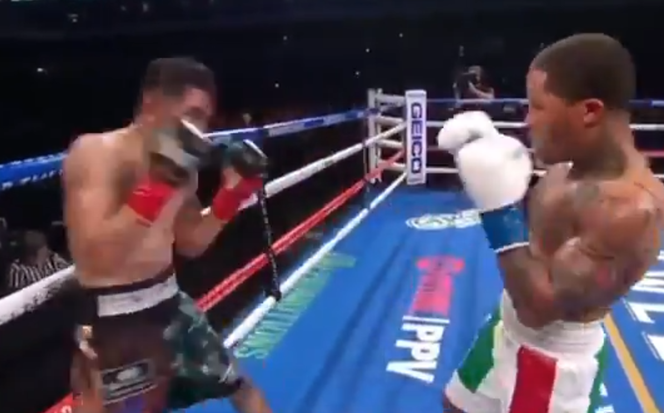 Brutalny nokaut w walce Gervonta Davis - Leo Santa Cruz