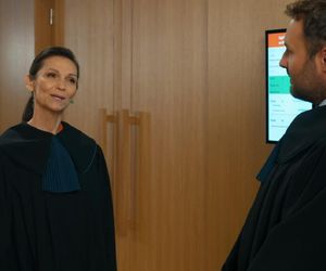 	Barwy szczęścia odc. 3147. Sylwia Paszkowska (Olga Bończyk), Klemens (Sebastian Perdek)