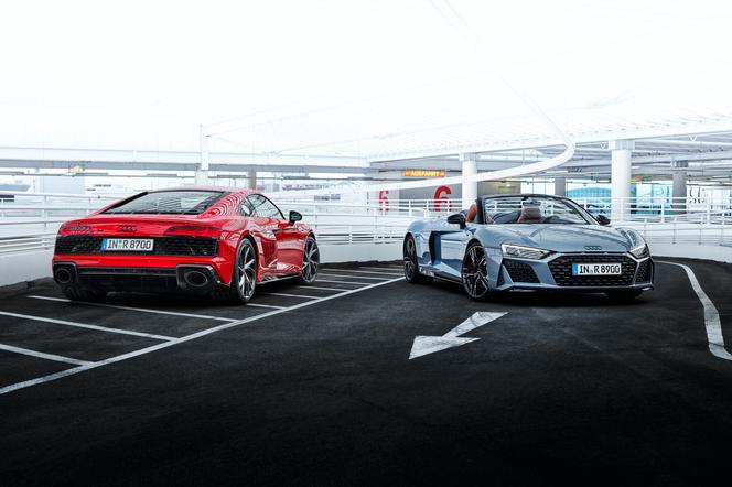 Więcej mocy i jazda bokiem! Nowe Audi R8 V10 performance RWD w wersji Coupe i Spyder