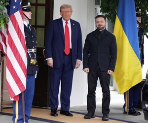 Trump i Zełeński w Białym Domu