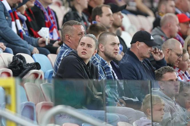 Kibice podczas meczu Górnik Zabrze - Legia Warszawa (01.04.2024)