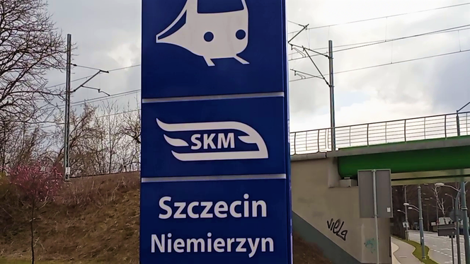 Gdzie jest przystanek SKM Szczecin Niemierzyn?