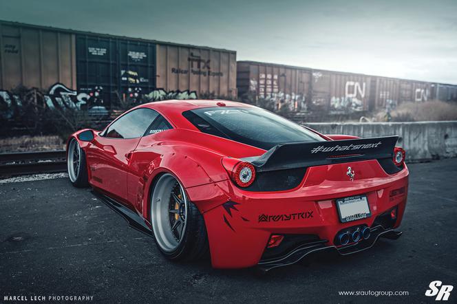 Ferrari 458 Italia po tuningu Liberty Walk Performance