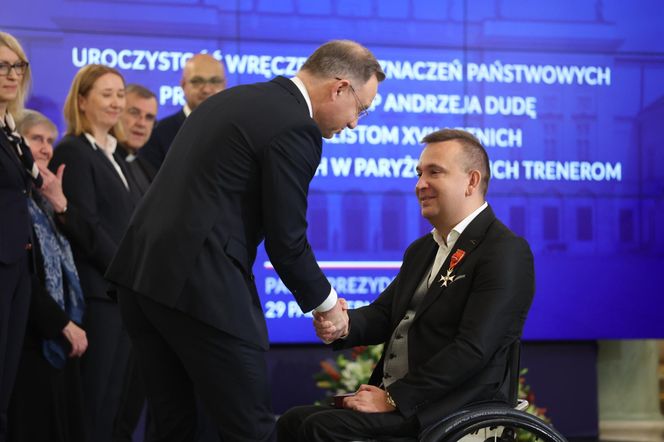 Andrzej Duda spotkał się z paraolimpijczykami