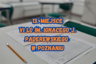 Ranking Wojewódzki Liceów 2025 - wielkopolskie