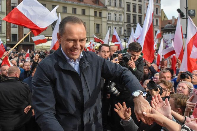 Karol Nawrocki przyjechał do Torunia. Fotorelacja ze spotkania