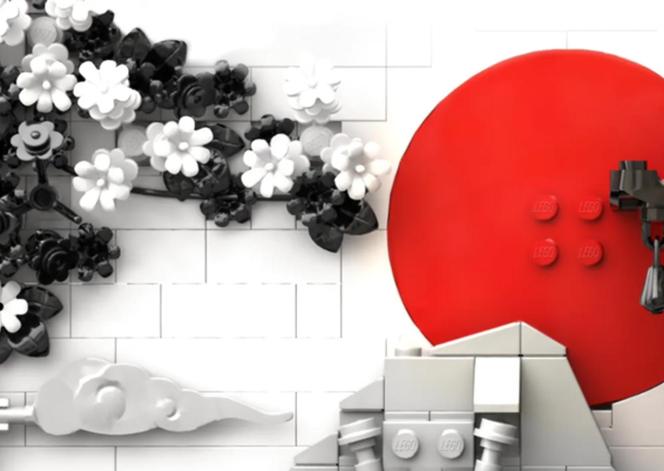 LEGO Ideas. Zestaw The Art of Japan 2024 to hit. Klocki inspirowane japońską kulturą mogą zmienić się w obraz! [ZDJĘCIA]