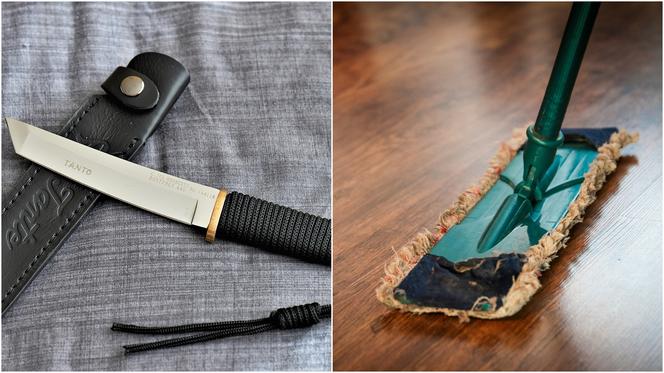 On wziął nóż bojowy, ona - mopa. Szokujące sceny pod Sochaczewem!