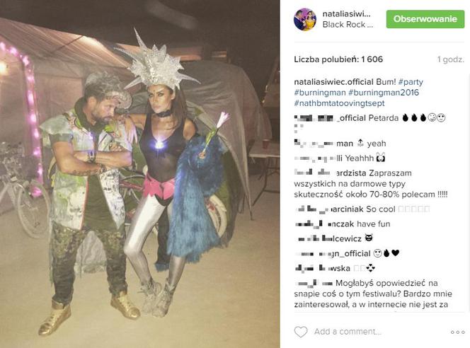 Natalia Siwiec na Burning Man