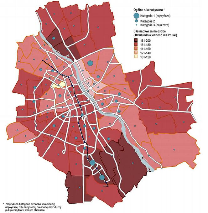 Siła nabywcza w Warszawie 