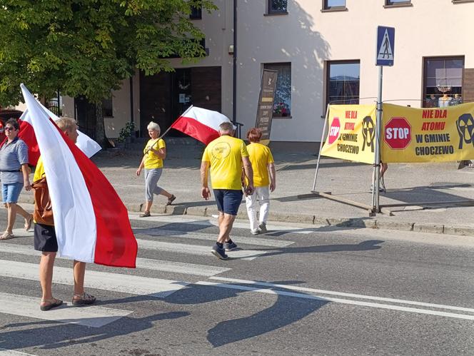 Protest Bałtyckie SOS w Gminie Choczewo 30 sierpnia 2024