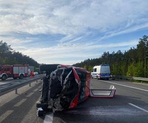 Niebezpieczny wypadek na trasie S3