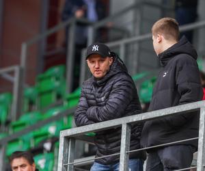 Kibice na meczu GKS Tychy - Lechia Gdańsk