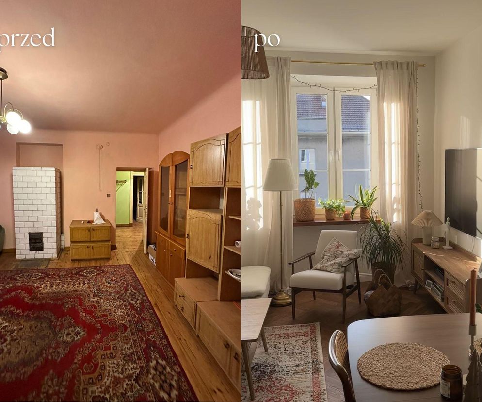 Metamorfoza mieszkania w Chełmie - przed i po