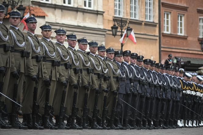 Uroczystości na pl. Zamkowym w Warszawie (3.05.2025)