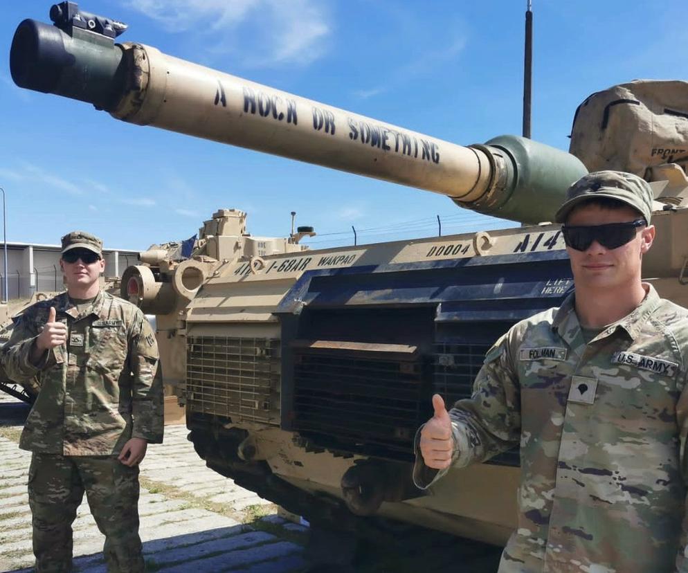 Amerykański Abrams i polska grochówka - piknik z US Army