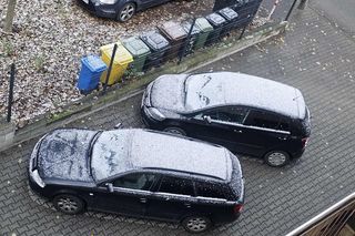 Pierwszy śnieg na Podkarpaciu