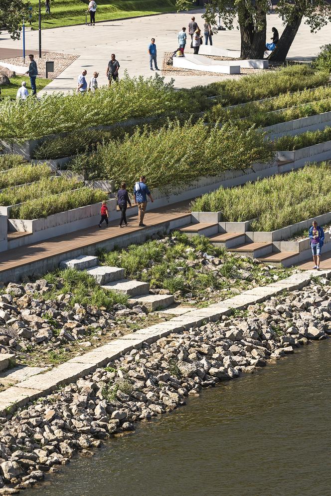 Architektura bulwarów nad Wisłą