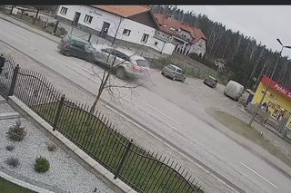 Pędził SUV-em, ZMIÓTŁ Corsę z drogi. Wszystko się nagrało [WIDEO]