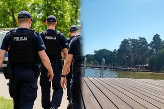 Augustów: 24-latek z nożem i gazem groził ludziom na molo. Interweniowała policja