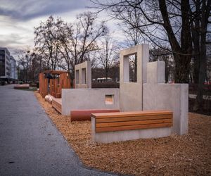 Skwer Krasińskiego na Żoliborzu już gotowy w całości