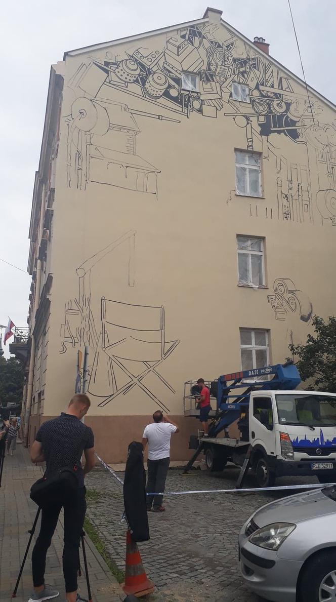 [RZESZÓW]: Gary Cooper czuwa! Na kamienicy przy Lisa Kuli 13 powstaje mural ku czci twórczości Freda Zinnemanna!