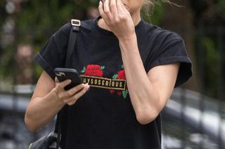 Joanna Opozda na komendzie policji 