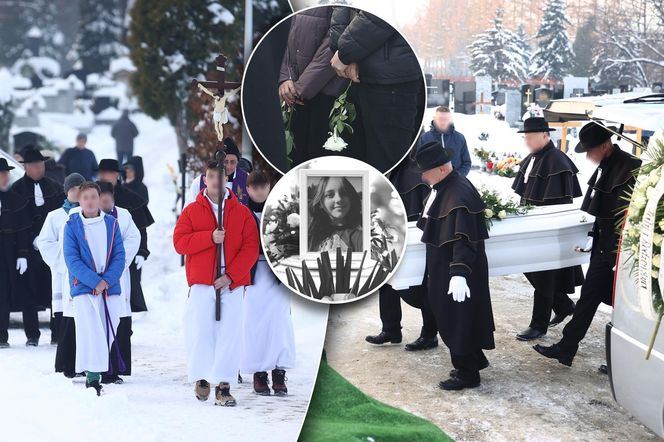 Pogrzeb Natalki z Andrychowa. Wzruszający gest kolegów i koleżanek 