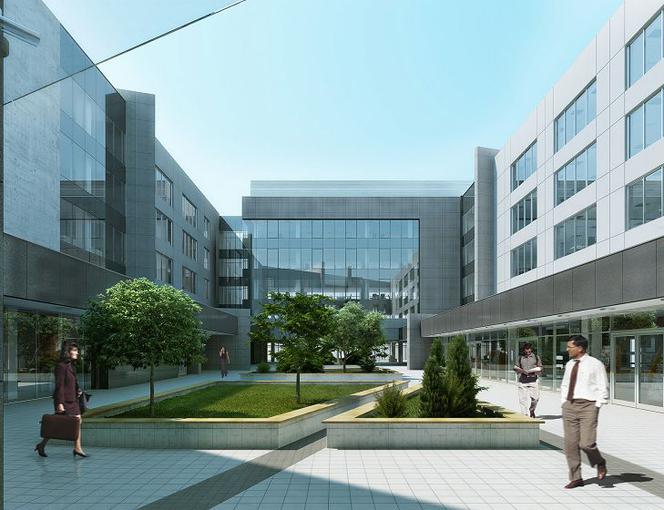 Patio – widok od strony holu głównego