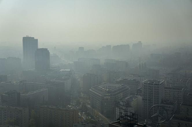Rekordowy smog w Warszawie