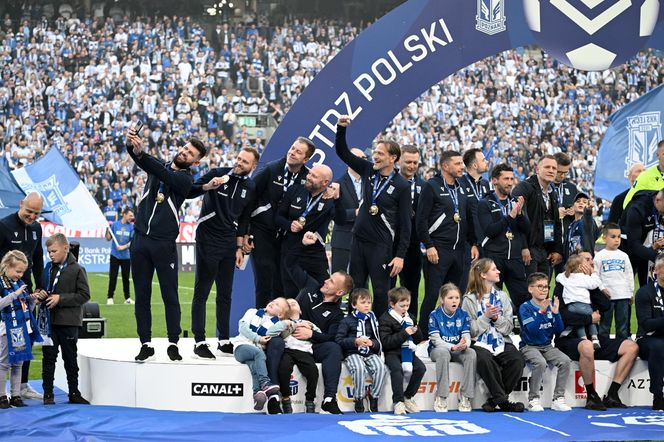 Tak Lech Poznań świętował Mistrzostwo Polski