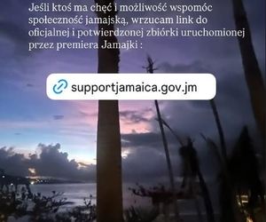 Ola Żebrowska błaga o pomoc dla Polaków na Jamajce. Huragan Melissa wszystko im domy