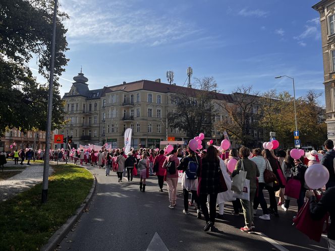 Marsz Różowej Wstążki w Szczecinie 2024